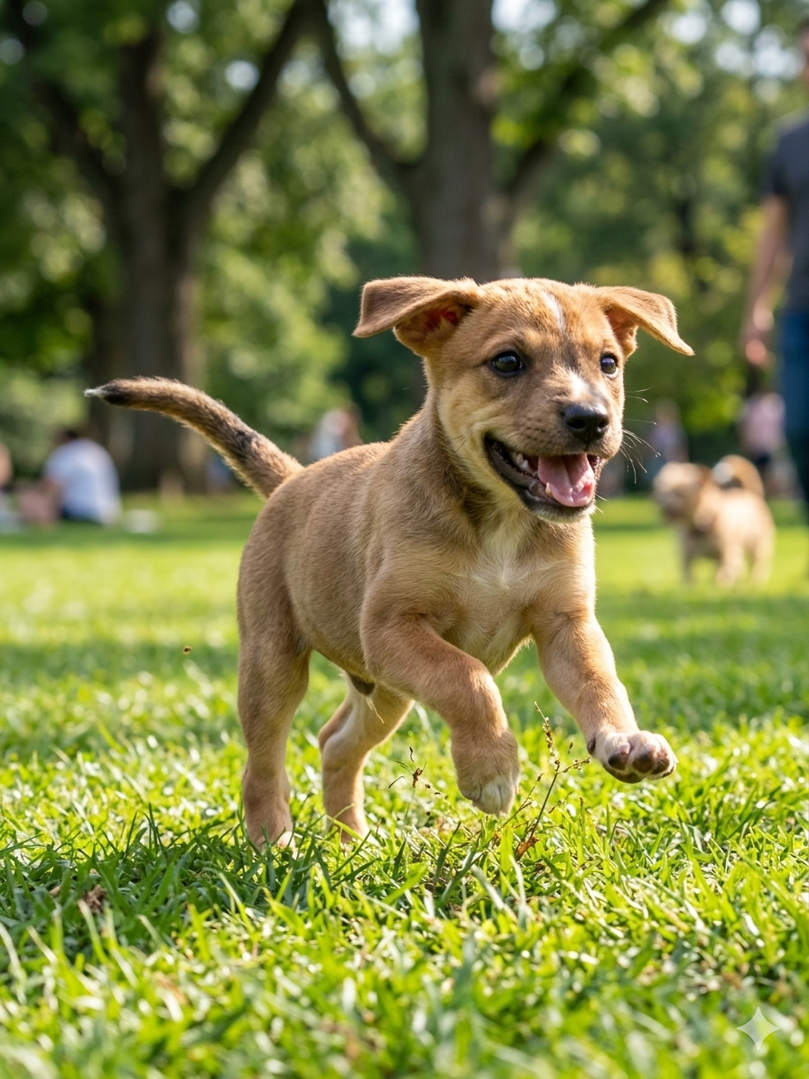 Perro en parque